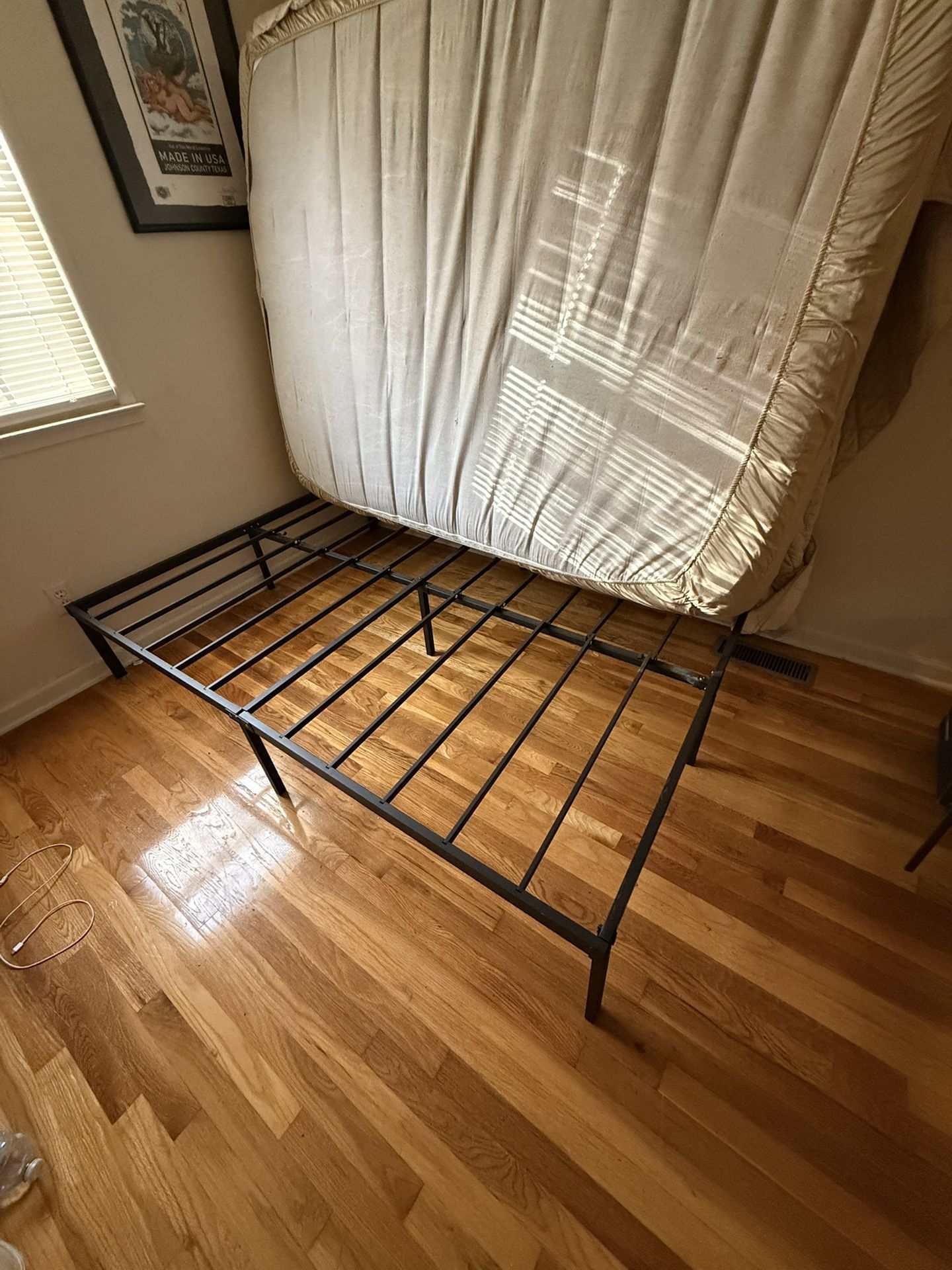Queen Sized Metal Bed Frame
