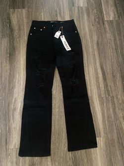 Purple jeans