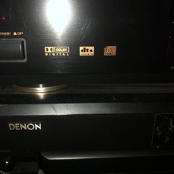 3 denon music component all for 100.00