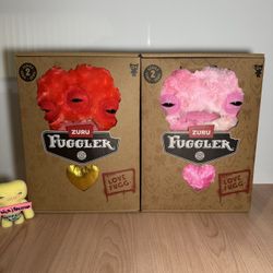 Fuggler Series 2 Love Fugg 9” Plush Pink Red Heart Valentine New In Box