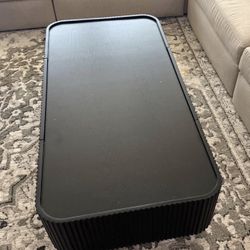 Hernest Modern Black Coffee Table
