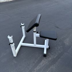 Preacher Curl Bench 