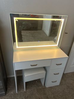 White Vanity