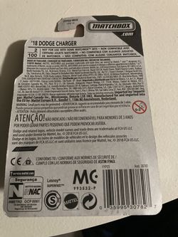 Metal Matchbox Dodge Charger