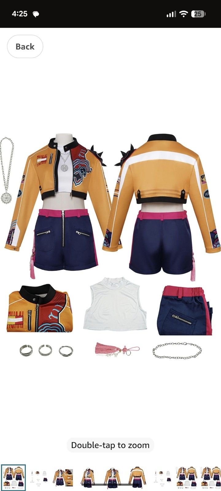 Two Different K-Pop Demon Hunter Outifts