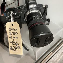 Nikon Z 50 with case battery and charger excellent condition