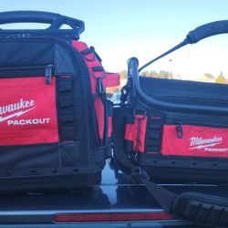 Milwaukee Packout bags, backpack toolbox organizer your choice of style 200$ each 