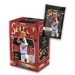 2021-22 Panini NBA Select Basketball Blaster Box ONE (1) SINGLE PACK
