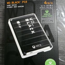 WD-BLACK P10 GAME DRIVE 4 TB
