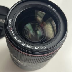 Canon 35mm f/1.4 L II USM EF-Mount Lens