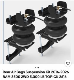 Topick Air Bags Suspension Kit - 2014-2026 Ram