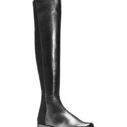 Like New Stuart Weitzman 5050 Leather Over-the-Knee Boots Sz. 9 (worn 1x)