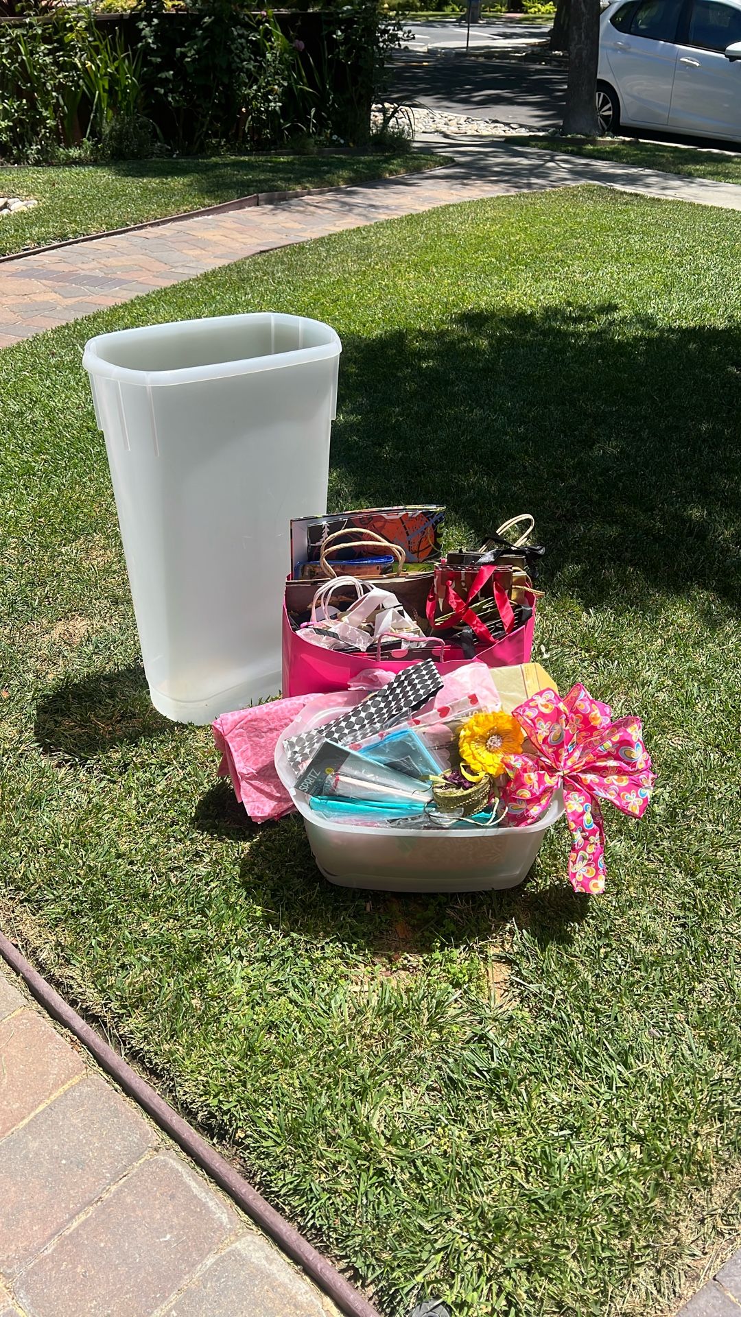 Gift Bags, Tissue, Storage Container