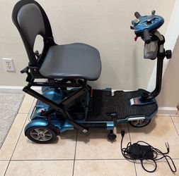 EV Rider S19 Folding Mobility Scooter – 2 NEW Batteries + Charger