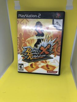 Playstation PS2 2 Dance Dance Revolution X Game Complete - Fast Shipping!