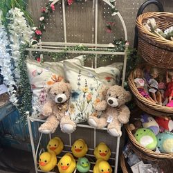 Vintage Metal Shelf Stand