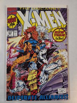 Uncanny X-Men #281 Newstand Marvel Comics 1991