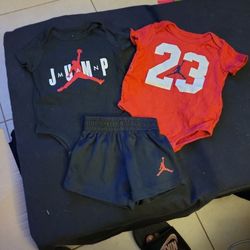 Baby boy air jordan set