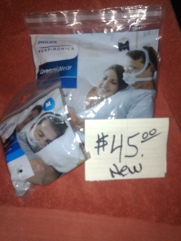 Philips Dreamwear Full Face Mask Size Medium With One Extra Mask Medium Size