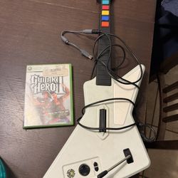 Xbox 360 Wired Guitar hero 