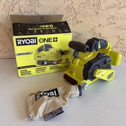 RYOBI6 Amp Corded 3 in.​W x 18 in.​L Portable Belt Sander