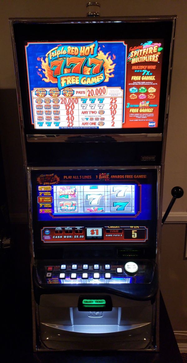 triple hot sevens slot machine