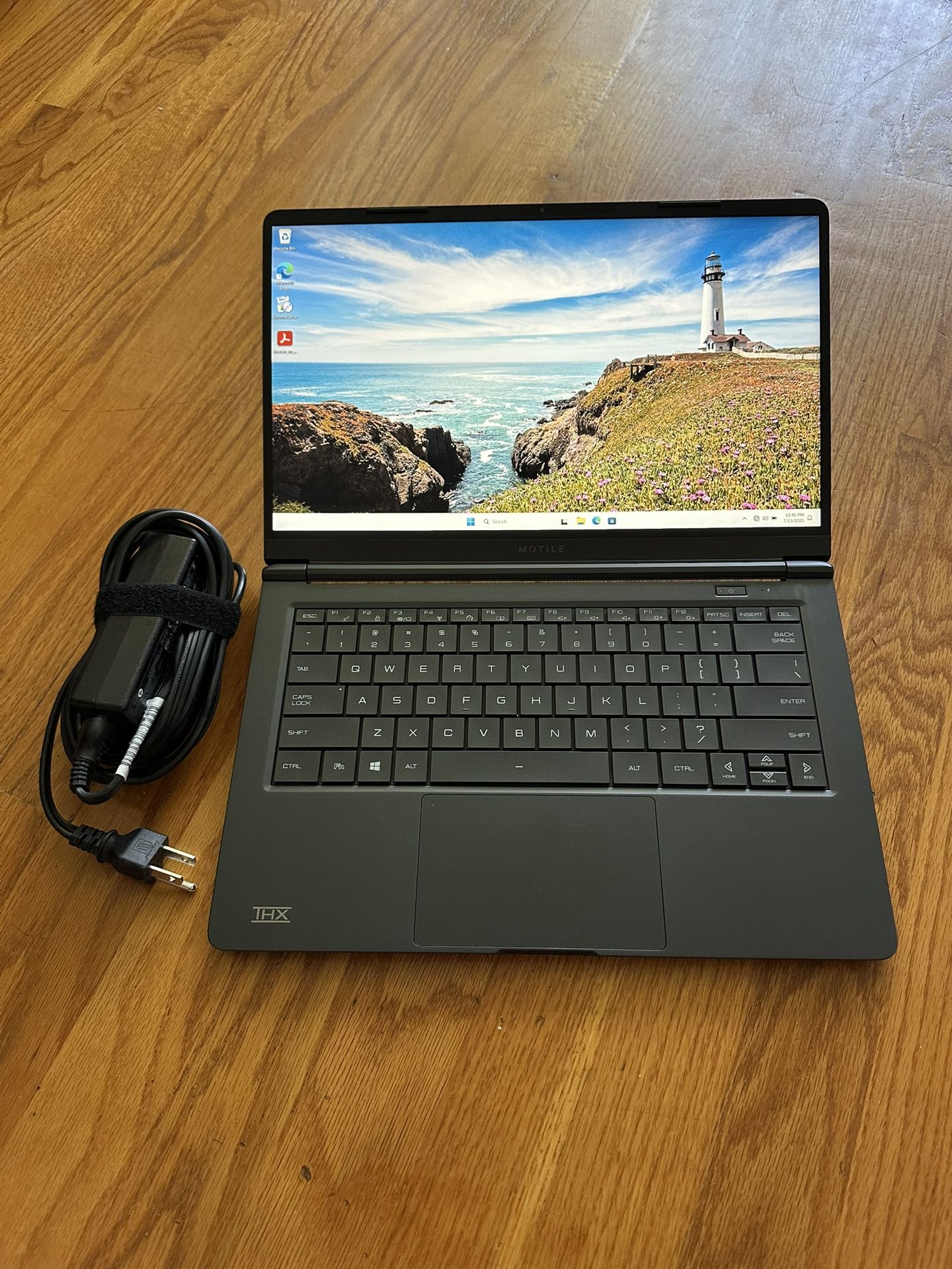 14 inches Motile THX Laptop Win11 Ryzen 3 3200U @2.6Ghz SSD 128Gb RAM 8Gb Microsoft Office 2021 Optional