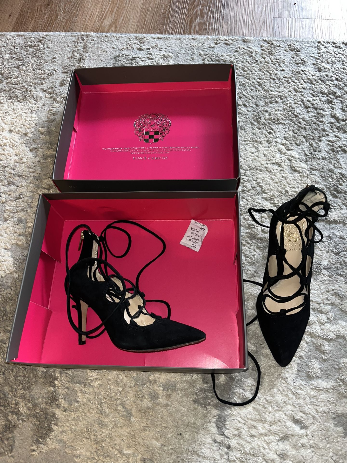 Vince Camuto Barsha Lace Up Heels