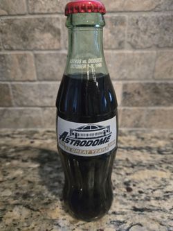 1999 Astrodome 35 Years Coca-Cola Commemorative Bottle