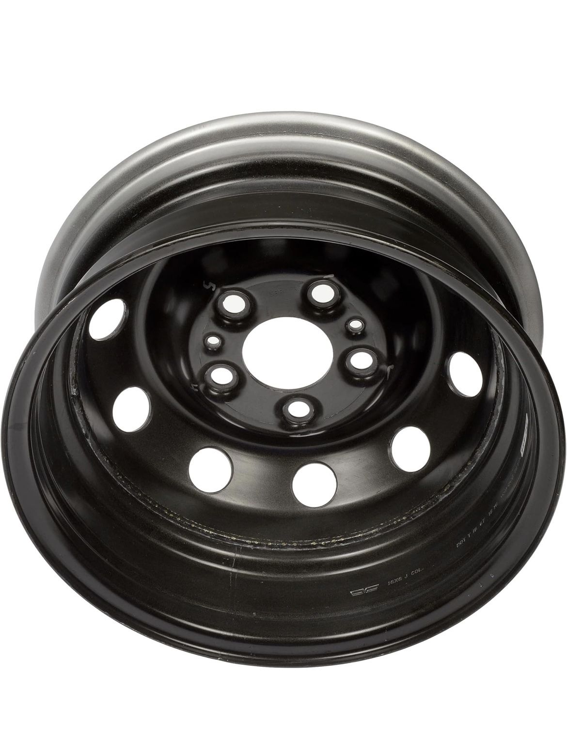 Dorman 939-266 16 x 6 In. Steel Wheel Compatible with Select Ram Models, Black New