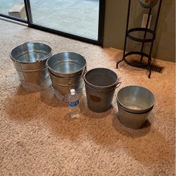 Wedding Decor/Galvanized Bucket