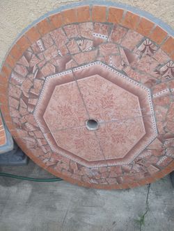 Cement Table