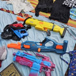 Nerf Guns And Laser Tag