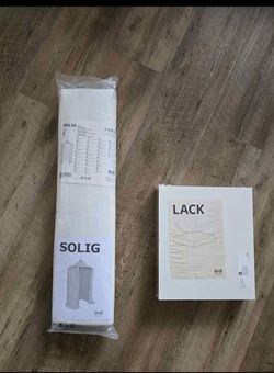 IKEA lack Wall shelf and kids canopy - all new