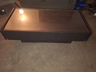 Glass Top Coffee Table