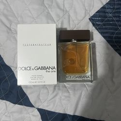 probador (tester) de 100 ml de la fragancia masculina Dolce & Gabbana The One Eau de Toilette. 