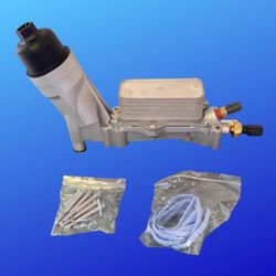 Aluminum oil filter housing for 2011-2022 Jeep, Dodge, and Chrysler vehicles