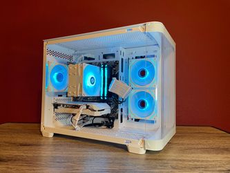 White RTX Gaming PC (Ryzen 5 3600 | 16GB RAM | 512GB SSD | WiFi + BT)