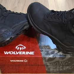 Wolverine Work Boots Size 10.5 For Men 