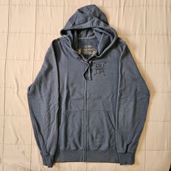 RVCA Graffiti Zip Up Hoodie Men's Size Large
