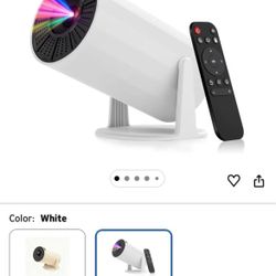 Projector With Remote 