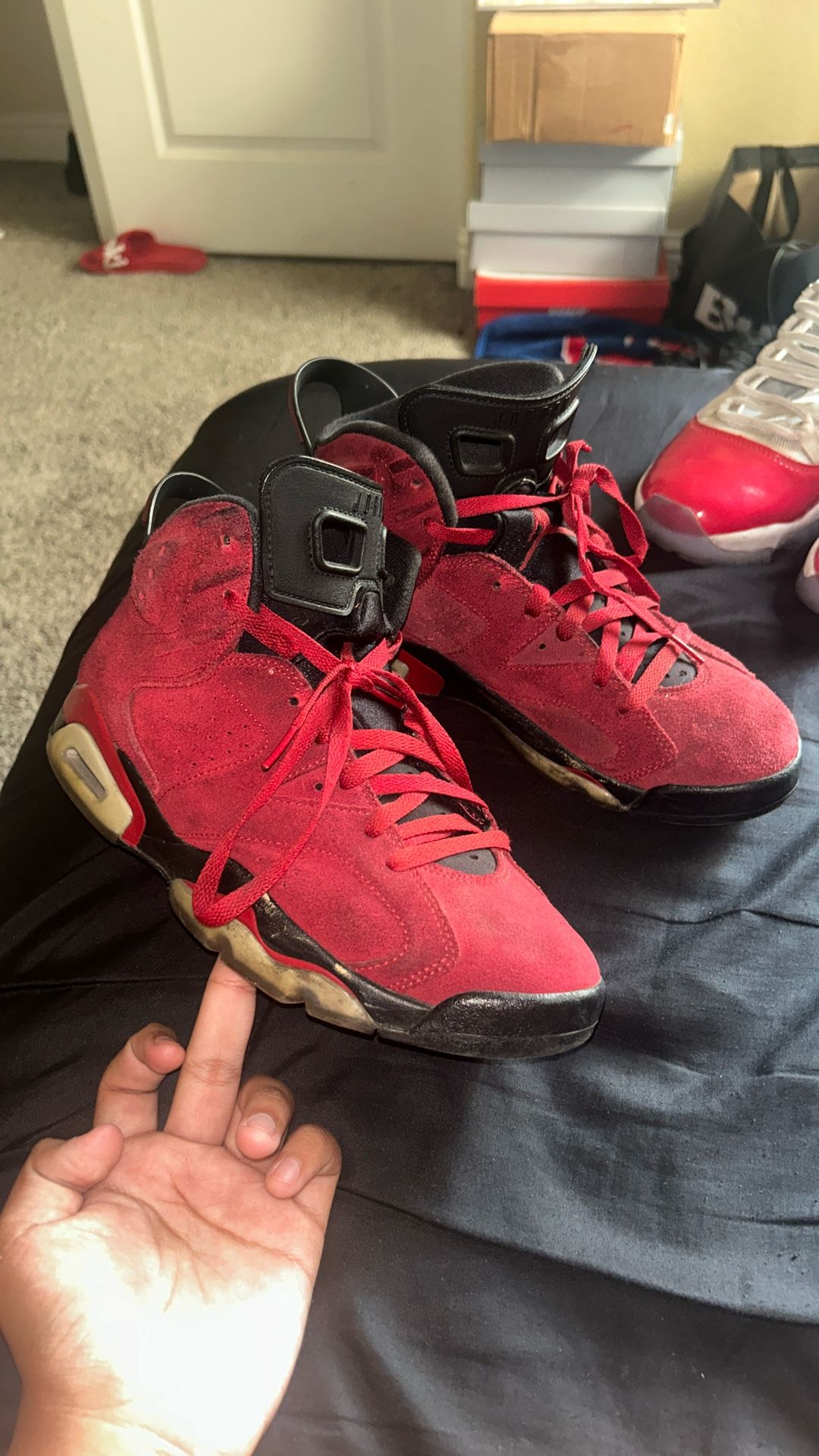 Jordan 6 Toro Bravo