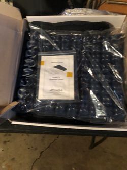 Wheel chair cushion added back support
