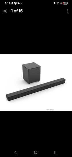 Vizio V21-H8R SOUNDBAR SYSTEM
