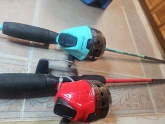 Fishing Rods & Reels, Shakespeare, New Unused 5' 6", In Perfect Excellent Condition,   For Both, 2 Count,  E MESA 