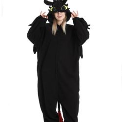 Toothless Dragon Kigurumi Pajamas - NEW with out tags