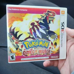 Nintendo Pokemon Omega Ruby Case Only