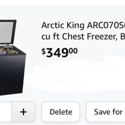 Chest Freezer 