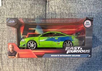 Fast & Furious Brian's Mitsubishi Eclipse Die-Cast