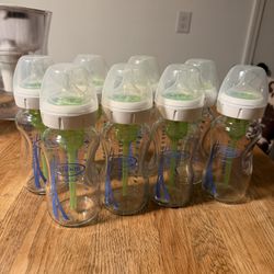 Dr. Brown’s wide neck glass bottles anti colic